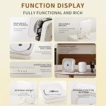 Bluetooth Portable CD Player with Speakers and USB