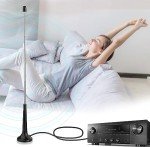 Bingfu Telescopic FM Radio Antenna with Magnetic Base