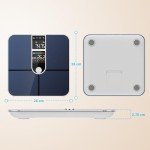 Smart Body Fat Scale with Dual Displays and 16 Data Points