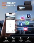 DYNACAM 4K Mini WiFi Dash Cam with Night Vision