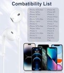 MFi Certified Wired Earbuds for iPhone