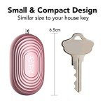 Personal Safety Alarm with LED Flashlight - Rose Gold