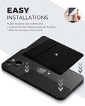 VULKIT Slim Phone Card Holder - Black