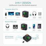 ORIA 2-in-1 Bluetooth 5.2 Receiver & Transmitter