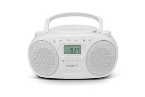Roberts Zoombox FM Portable Music Player – White