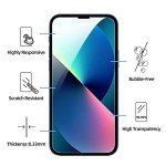 iPhone 14/13 Pro Tempered Glass Screen Protectors - 3 Pack