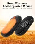 Rechargeable Electric Hand Warmers - 2 Pack