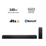 Hisense 2.1 CH Soundbar with Subwoofer - 240W