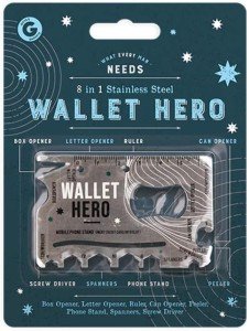 SKYTE® Multi-Card Wallet and Can Opener Gadget