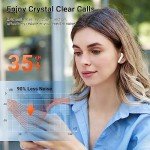 Bluetooth 5.3 Wireless Earbuds with Noise Cancelling