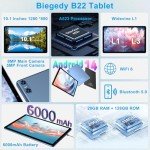 10-Inch Android 14 Tablet with Keyboard & Mouse