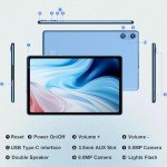 10-Inch Android 14 Tablet with Keyboard & Mouse
