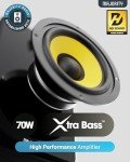 Bluetooth HiFi Bookshelf Speakers with Remote Control