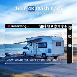 Miofive 4K Dash Cam with WiFi & Night Vision