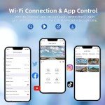 Miofive 4K Dash Cam with WiFi & Night Vision