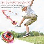 Red Mini Drone Flying Fidget Spinner Gadget