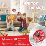Red Mini Drone Flying Fidget Spinner Gadget