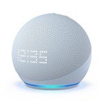 Echo Dot (5th Gen) with Clock - Cloud Blue