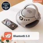Bluetooth Boombox with FM Radio and LED Display