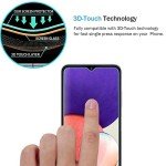 AOKUMA Tempered Glass Screen Protector for Galaxy A22