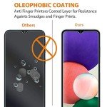 AOKUMA Tempered Glass Screen Protector for Galaxy A22