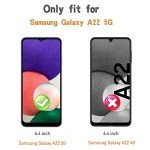 AOKUMA Tempered Glass Screen Protector for Galaxy A22