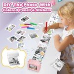 Pink Instant Print Kids Camera with Accessories