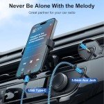 USB C to 3.5mm Audio Adapter Cable (1M)