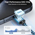 USB C to 3.5mm Audio Adapter Cable (1M)