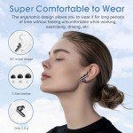 Wireless Bluetooth 5.3 Earbuds with Deep Bass