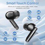 Wireless Bluetooth 5.3 Earbuds with Deep Bass