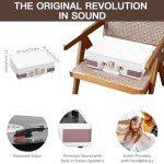 Bluetooth Vinyl Record Player with Built-in Speakers