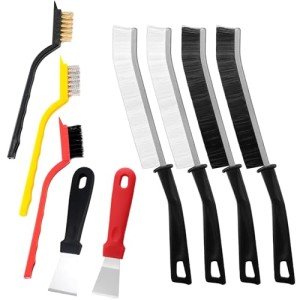 9-Piece Crevice Cleaning Brush Set for Home