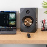 Roxel Nova Active Wireless Bookshelf Speakers - 100W