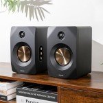 Roxel Nova Active Wireless Bookshelf Speakers - 100W