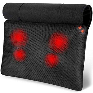 Heated Shiatsu Back and Neck Massager Pillow