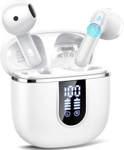 Bluetooth 5.4 Wireless Earbuds with Noise Cancelling
