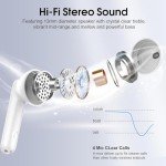 Bluetooth 5.4 Wireless Earbuds with Noise Cancelling