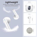 Bluetooth 5.4 Wireless Earbuds with Noise Cancelling