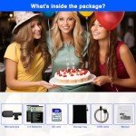 4K 48MP Vlogging Camcorder with Flip Screen