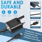 Samsung 25W Fast Charger & 6FT USB C Cable