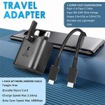 Samsung 25W Fast Charger & 6FT USB C Cable