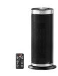 Oscillating Portable Electric Heater with Remote Control