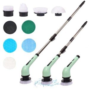 UXEN Electric Spin Scrubber with 9 Brush Heads