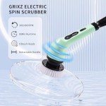UXEN Electric Spin Scrubber with 9 Brush Heads