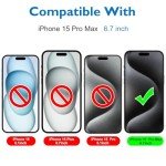 Mothca Matte Screen Protector for iPhone 15 Pro Max