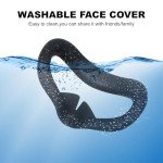 Comfortable Silicone Eye Mask for Meta Quest 3S