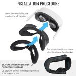 Comfortable Silicone Eye Mask for Meta Quest 3S