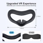 Comfortable Silicone Eye Mask for Meta Quest 3S