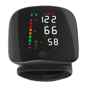 XEERUN Automatic Wrist Blood Pressure Monitor with LCD